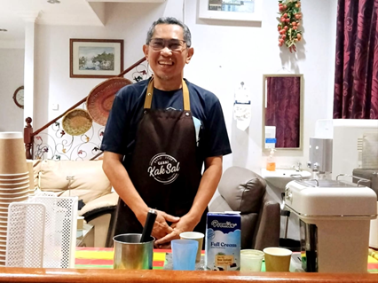 Barista Cafe Kak Sal3