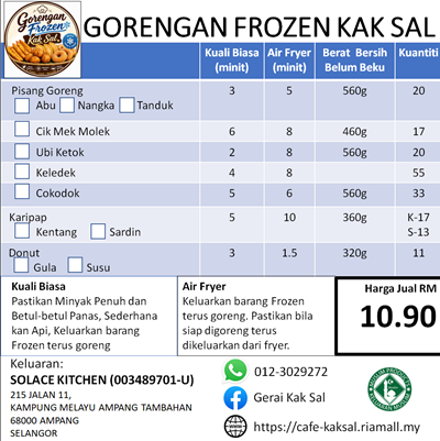 Gorengan Frozen Kak Sal Sticker2